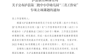 36 关于公布泸县第二批中小学幼儿园“三名工作室”专项立项课题的通知