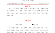 泸县赵雪梅名园长工作室简报2022年第二期