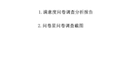 培育团队——工作室成员满意度问卷调查资料