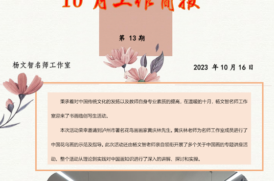 5_杨文智名师工作室第十三期简报